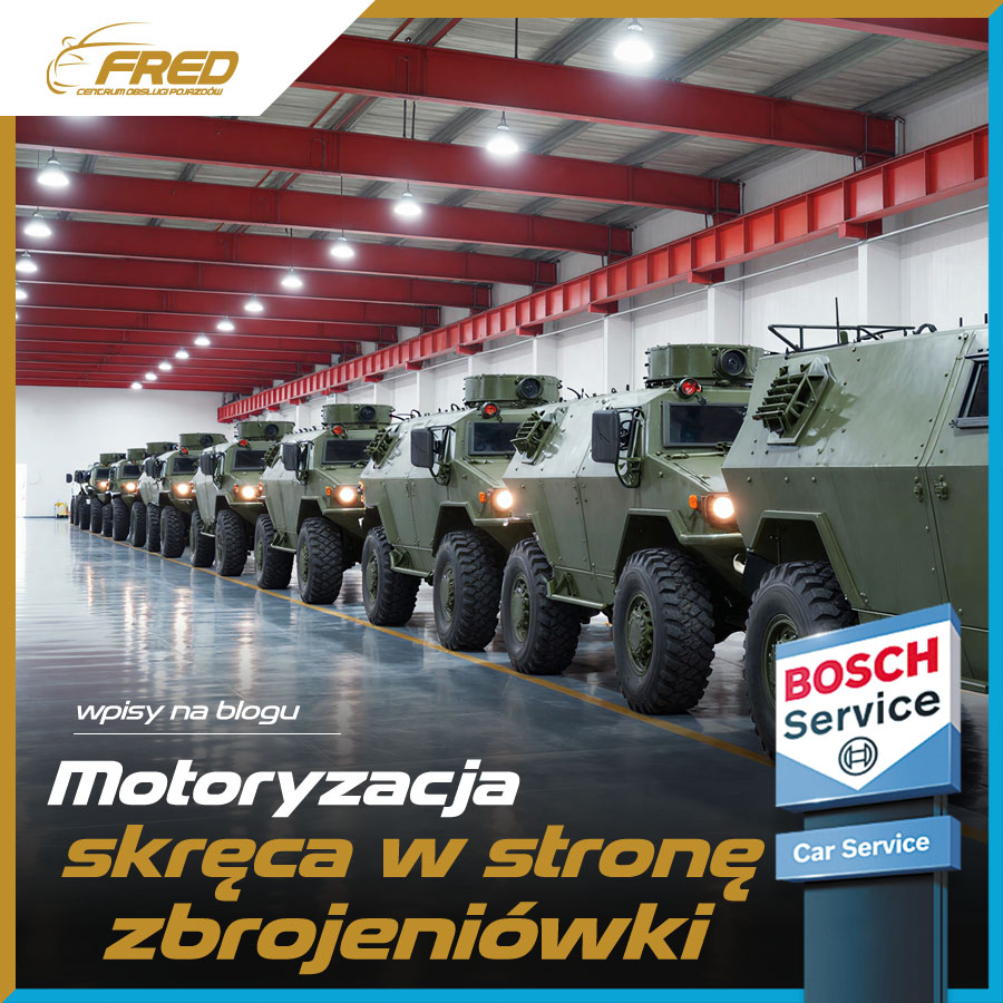 Motoryzacja skręca w stronę zbrojeniówki